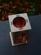 Wooden Candle Lantern 1