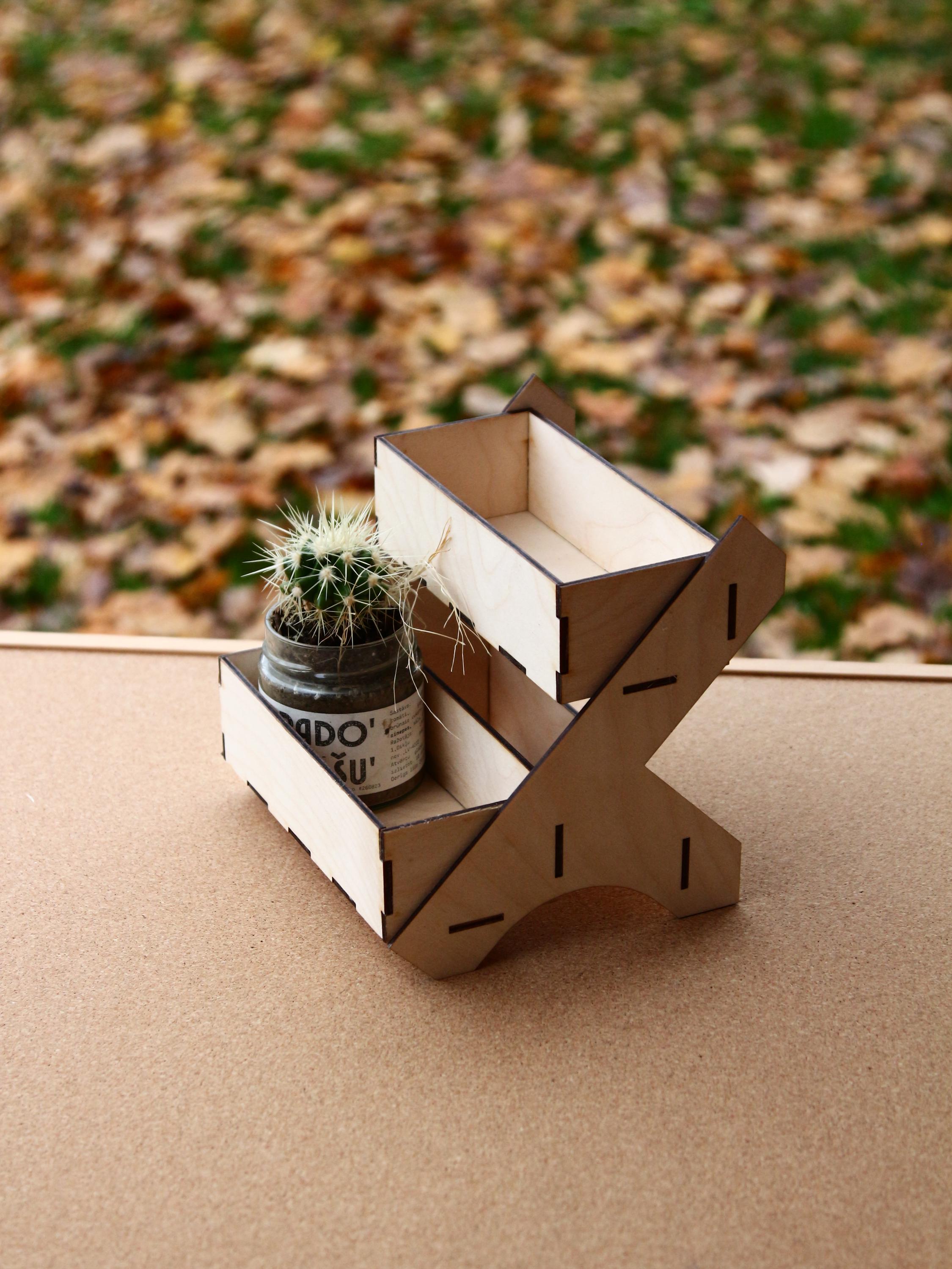 Two-Tier Mini Organizer