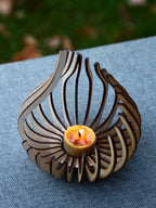 Wooden Candle Holder 2