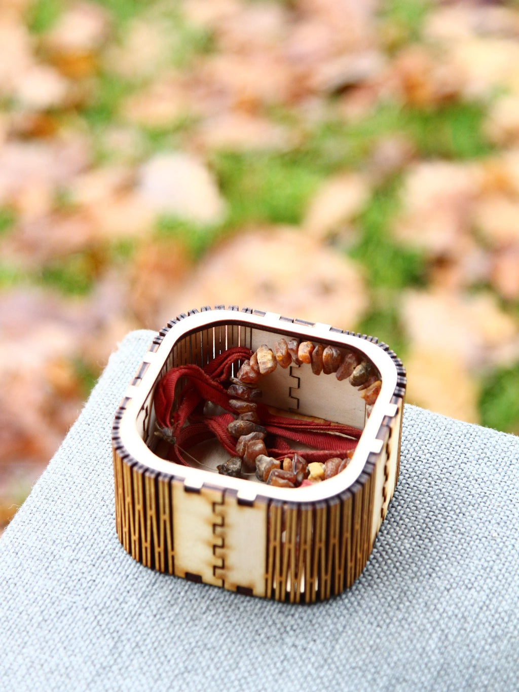 Laser-Cut Wooden Flex Box