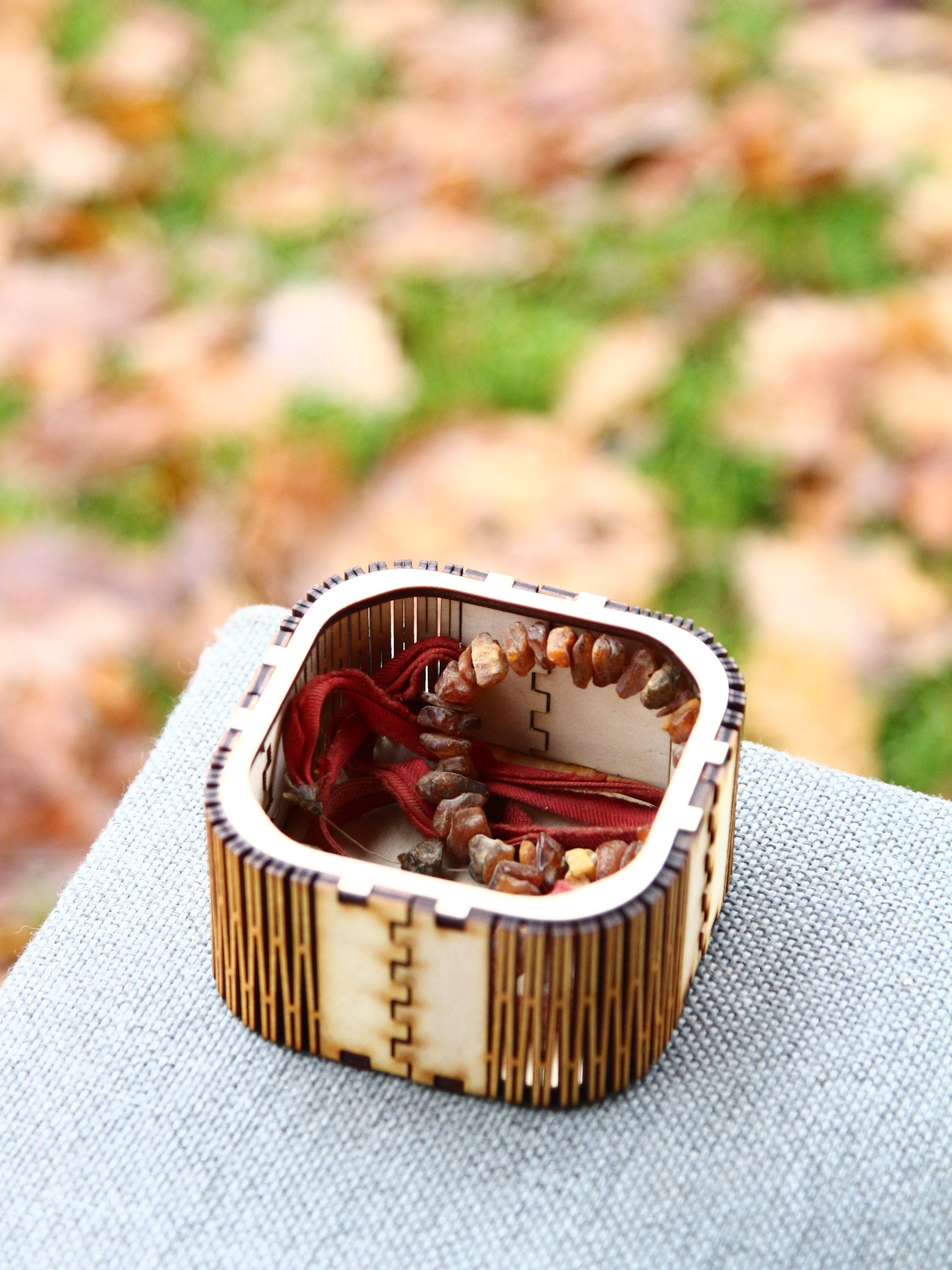 Laser-Cut Wooden Flex Box