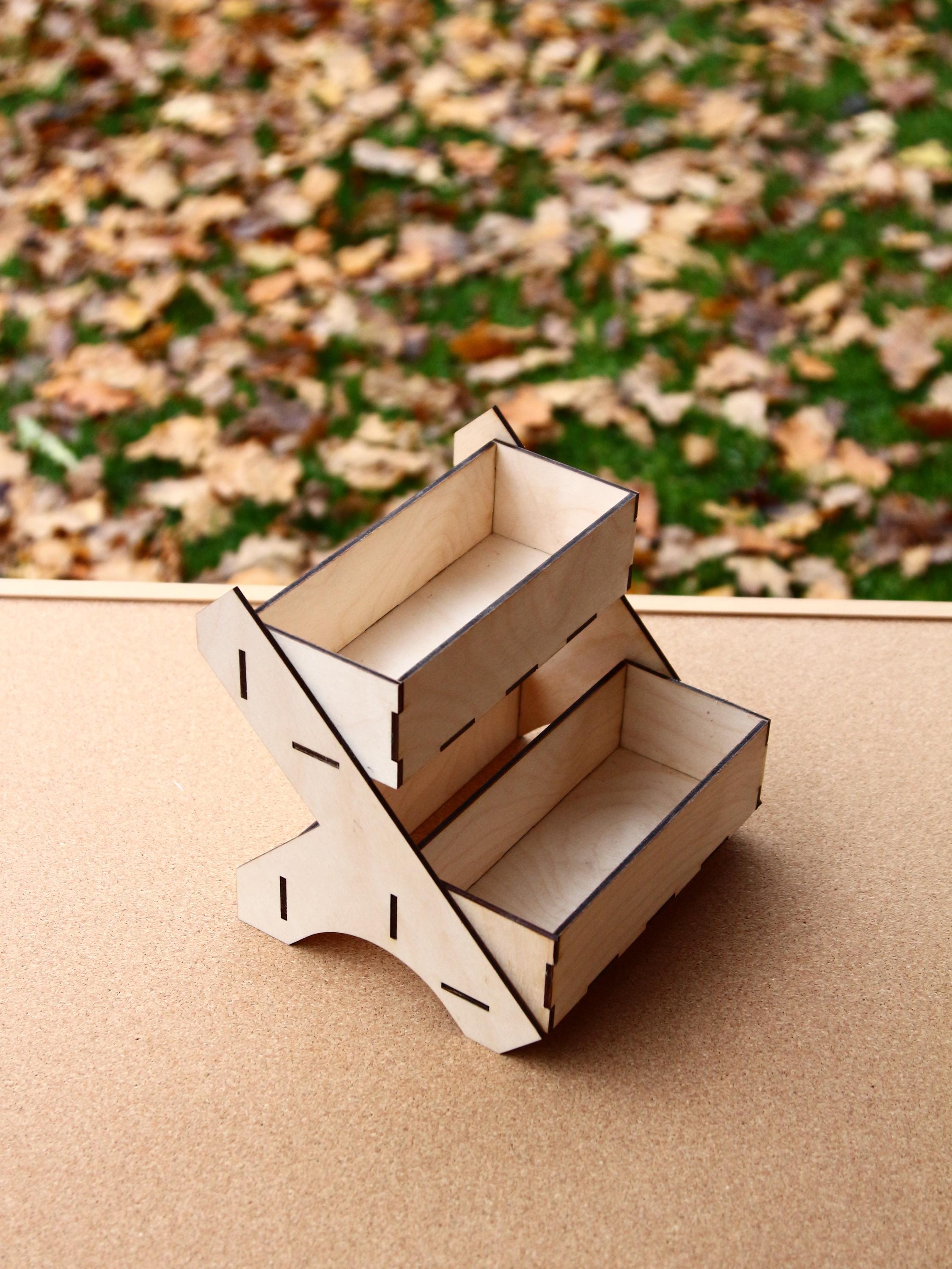 Two-Tier Mini Organizer