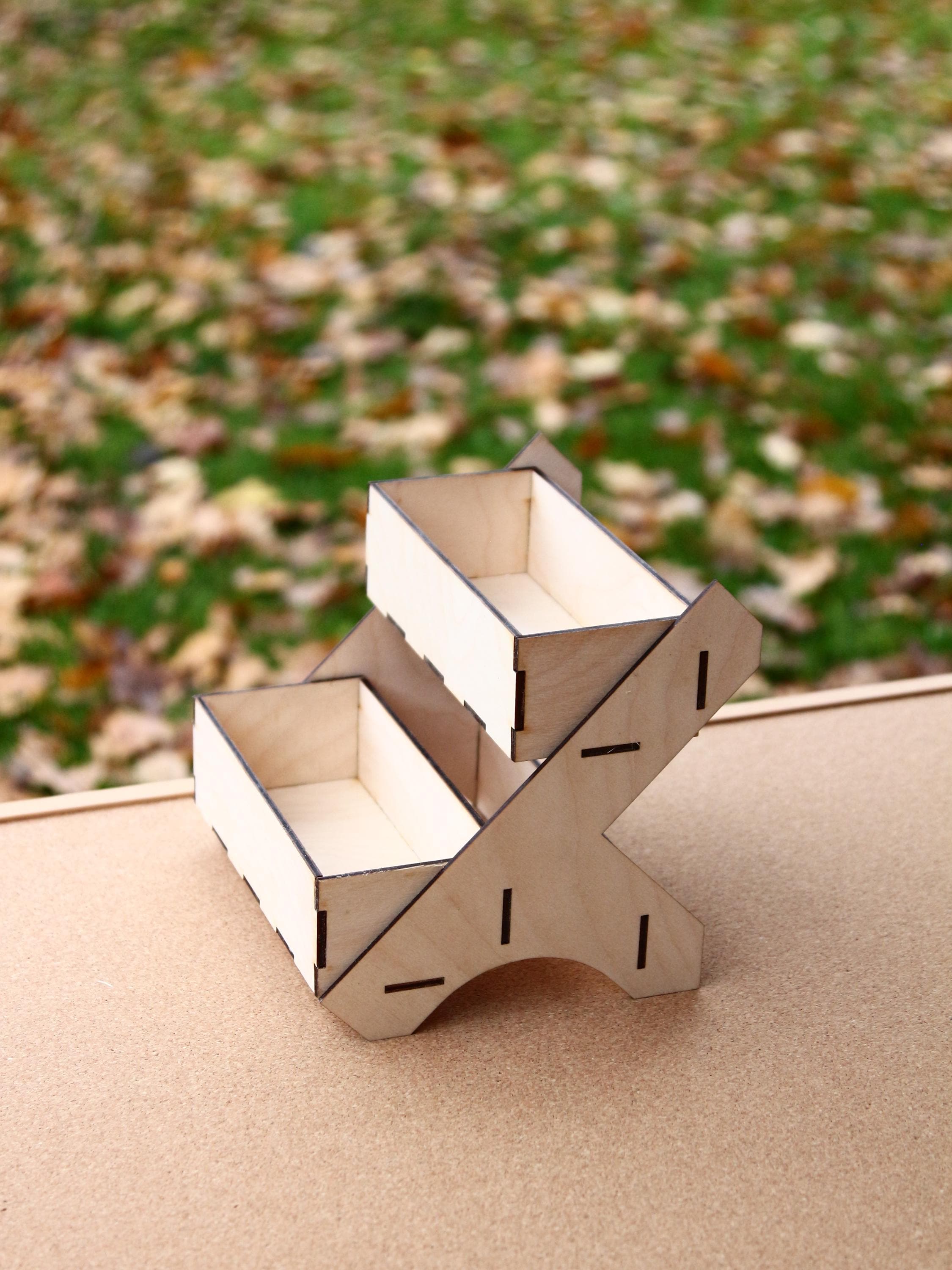 Two-Tier Mini Organizer