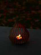 Wooden Candle Holder 2