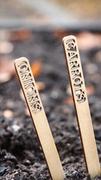 Personalized Wooden Garden Markers