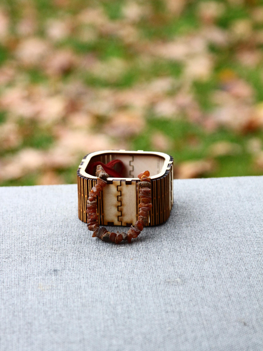 Laser-Cut Wooden Flex Box