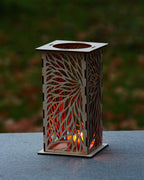 Wooden Candle Lantern 1