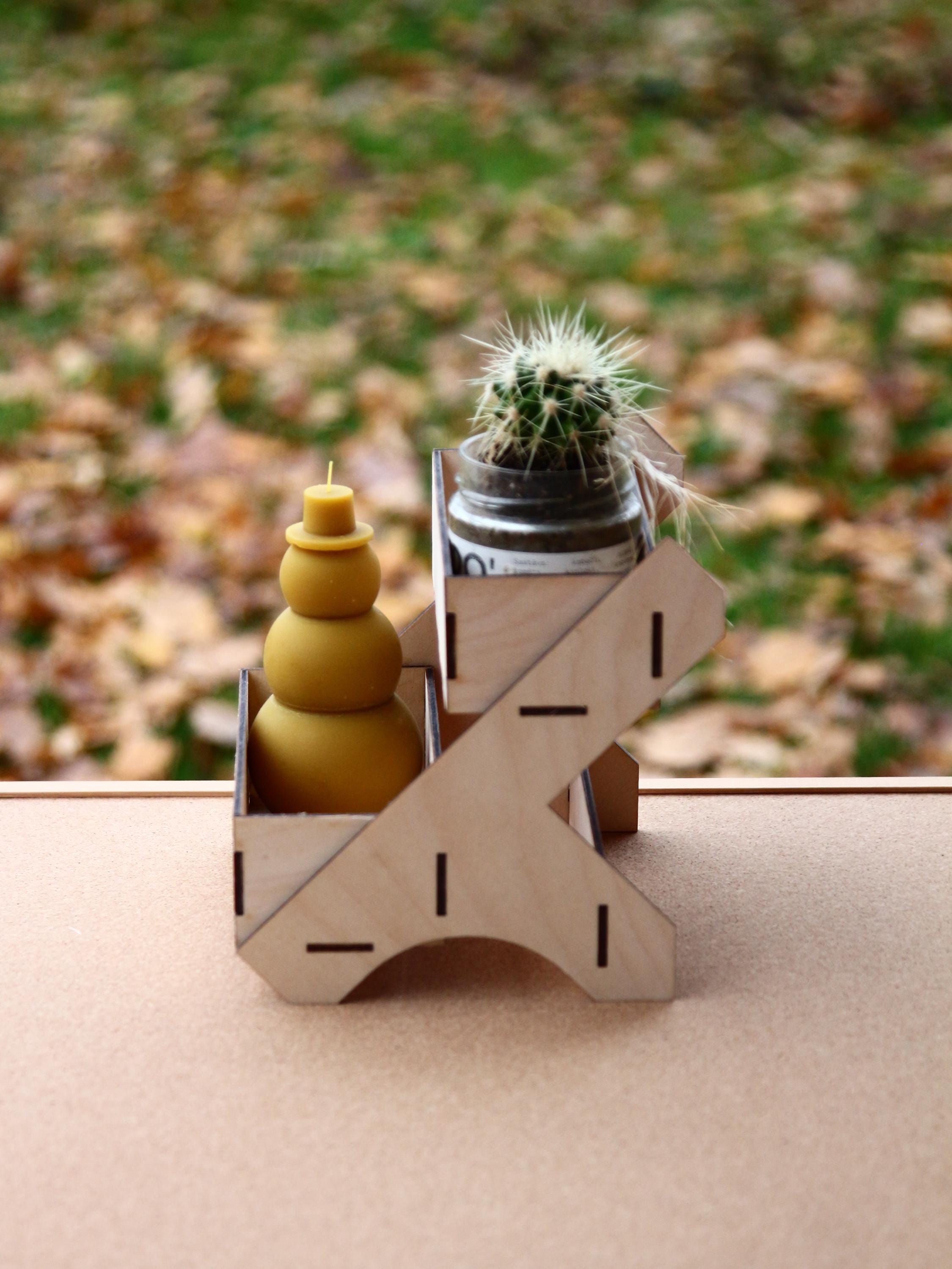 Two-Tier Mini Organizer