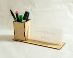 Personalized Birch Plywood Pen Holder