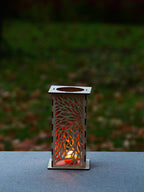 Wooden Candle Lantern 1