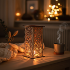 Wooden Candle Lantern atmospheric mood image